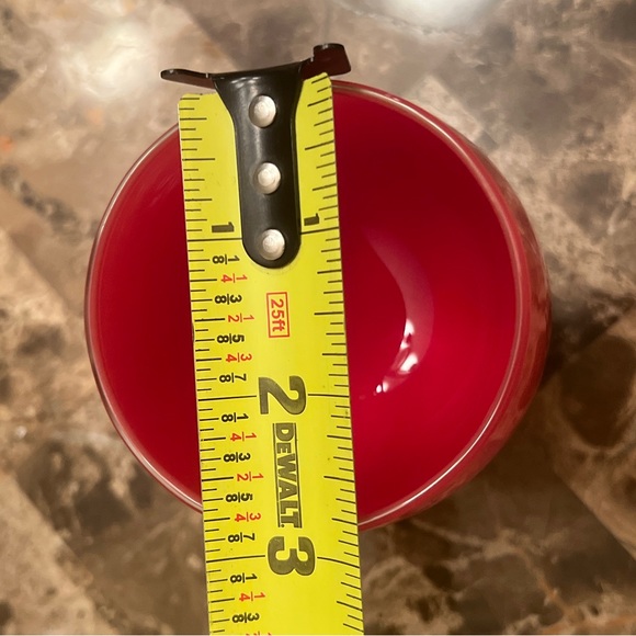 glassybaby Accents Glassybaby Red Joy Hand Blown Glass Glassy Baby